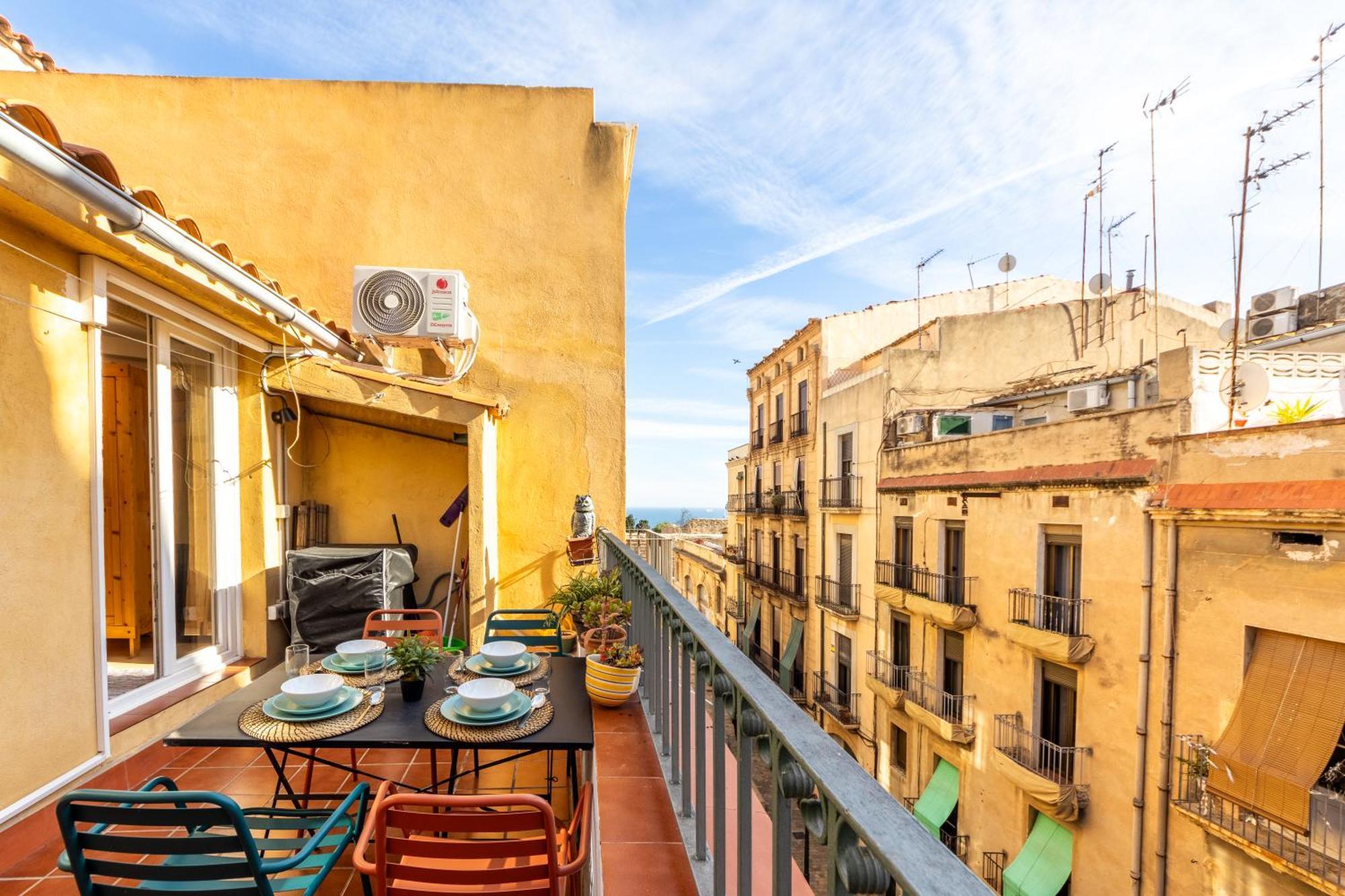 Grooovy Duplex Amb Terrassa Apartment Tarragona Exterior foto